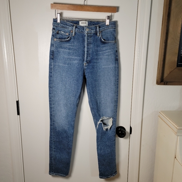 AGOLDE Nico High Rise Slim Jean | Size 27 | AGOLDE Jeans - Picture 1 of 10